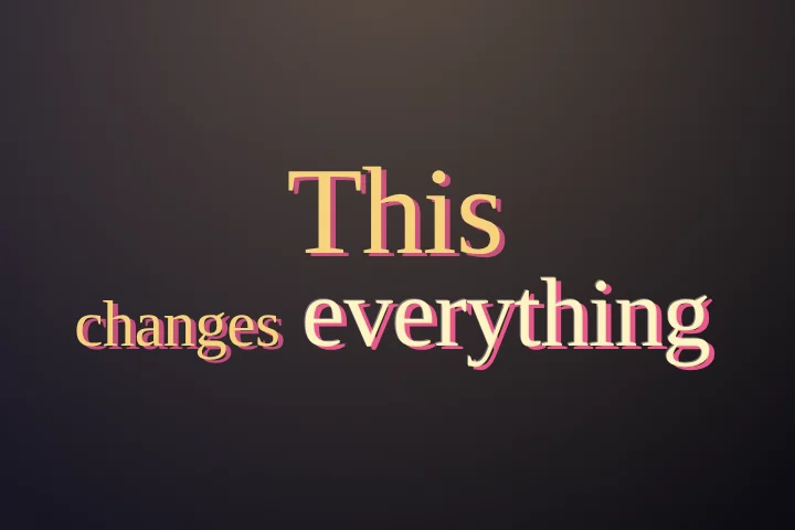 Type Hierarchy caption style: Editorial serif captions with contrasting sizes and a hand-placed rhythm