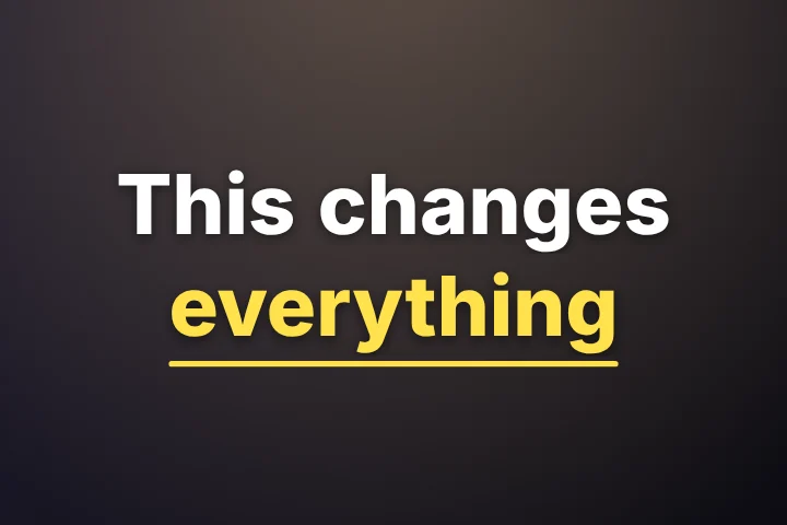 Rise caption style: Words rise out of a hidden slot, motion-design clean