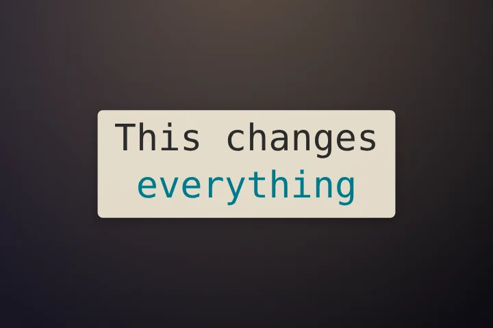 Typewriter caption style: Letters type out in real time, blinking cursor and all